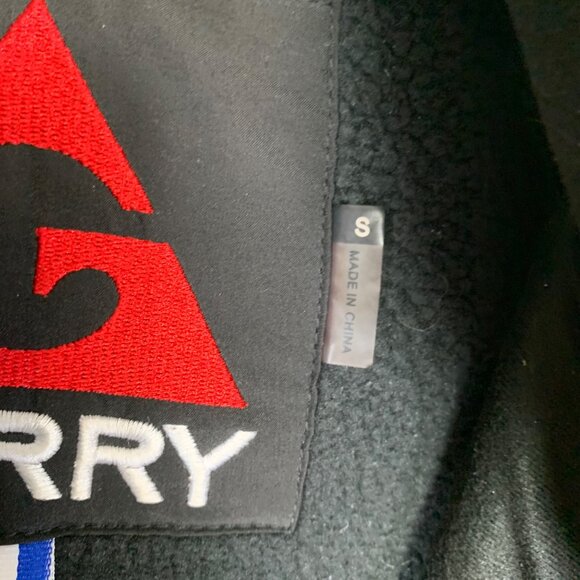 Gerry Mens Waffle Knit Jacket Weber Full Zip Size Small Warm Fleece Lined Outerw - Picture 8 of 15